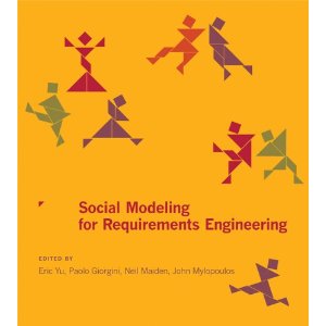 Cover of the textbook %22Social Modeling for Requirements Engineering%22